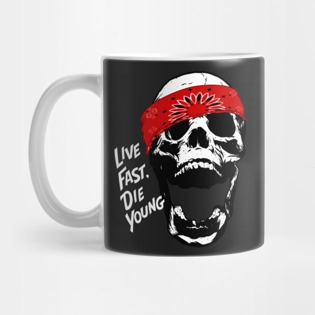 LIVE FAST DIE YOUNG by dopeazzgraphics